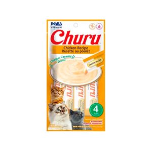 Churu Snack Húmedo Para Gatos Pollo X4 Und