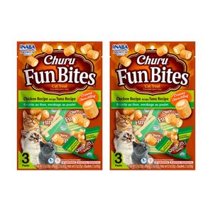 Churu Fun Bites Receta De Vieretas De Atún X 6 Un
