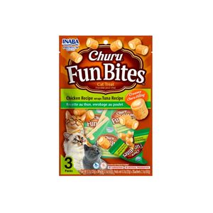 Churu Fun Bites Receta De Vieretas De Atún X 3 Un