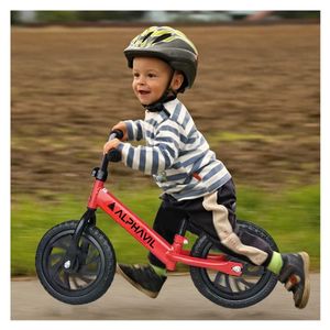 Bicicleta De Balance Para Niños Alphavil  ADB200020 Blanco