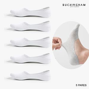 Pack 5 medias Buckingham MDA290027 Blanco