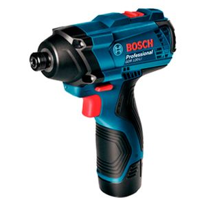 Atornillador de Impacto 1/4" 12V + Taladro Atornillador 3/8" Bosch 0601.9G8.0E4-000