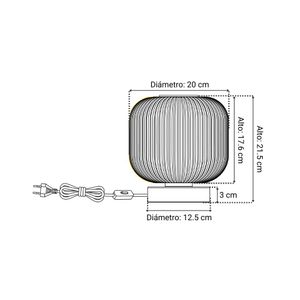 Lámpara de mesa Inspire E27 Dipsy