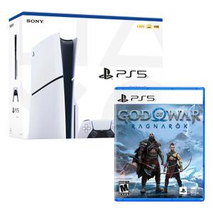 Consola Playstation 5 Slim Con Lector De Discos + God Of War Ragnarok