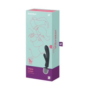 Vibrador Satisfyer Hibrido Triple Lover Americano