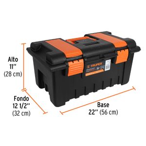 Caja para Herramienta de 22" con Compartimentos truper 11145