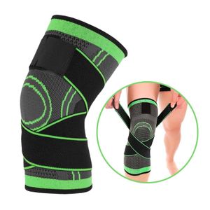 Rodillera Deportiva Ajustable Elastica Negra