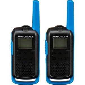 Radio Bidireccional Motorola Talkabout T270 Frs Gmrs Paquete de 2 Azul
