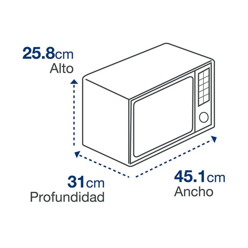 Horno Microondas 20 Lts Winia WMN-20WCB Negro - Real Plaza