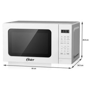 Horno Microondas de 20 Litros Oster POGME2701 700W Blanco