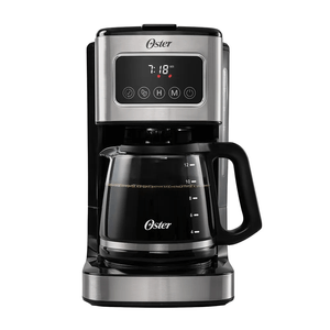 Cafetera programable de 12 tazas  pantalla táctil Oster BVSTDC4403