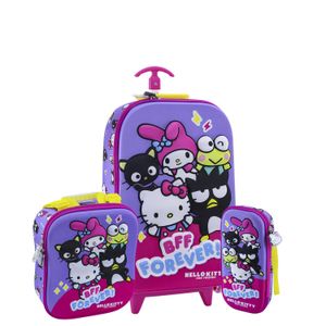 Set Maleta Escolar Scool Hello Kitty&Friends Ruedas 804050 - 30054