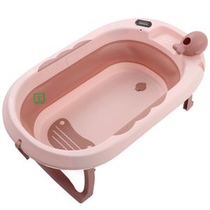 Bañera Tina de Baño Plegable Ballenita Con Termómetro