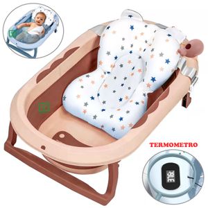 Bañera Tina de Baño Plegable Ballenita Con Termómetro
