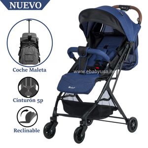 Coche Maleta Ebaby Kalan  EB191 Azúl