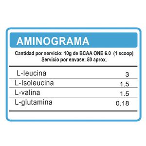 Aminoácidos Innovate Nutrition Bcaa One 6.0 500gr Fruit Punch