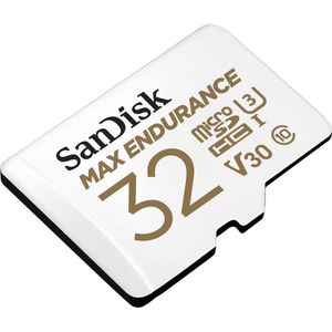 Tarjeta de Memoria Microsdhc Sandisk 32Gb Max Endurance Uhs I con Adaptador Sd