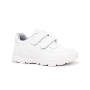 Zapatillas Escolares de Cuero para Niños Par&ss JA24-CG822 Blanco