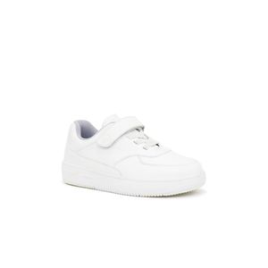Zapatillas Escolares de Cuero para Niños Par&ss JA24-CG818N Blanco
