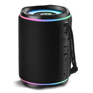 Parlante bluetooth Decibel Adventura 16W, IPX6, FM/USB, TWS, LUZ LED, Tipo-C, negro