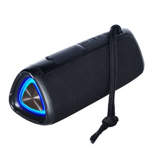 Parlante bluetooth Decibel Rocker 10W, FM/USB, TWS Luz led, Tipo-C, negro
