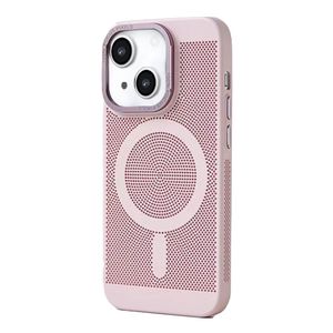 Case para iPhone 15 con MagSafe para carga inalámbrica, para accesorios magnéticos,rosado