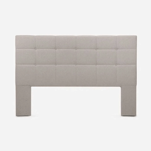 Dormitorio Europeo Tempo King + Respaldo Issey Niebla