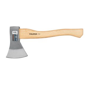 Hacha europea mango de madera 14" Truper 14954