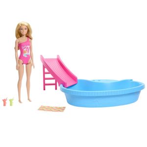 Muñeca Barbie Alberca Con Muñeca