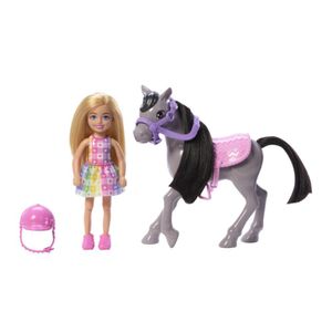 Muñeca Barbie Chelsea Paseo En Pony