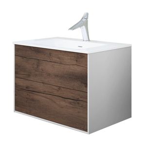 Mueble de baño con 2 cajones estructura Mdf
