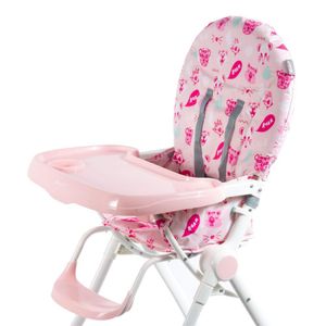 Silla De Comer Ebaby Zazi Rosado Claro