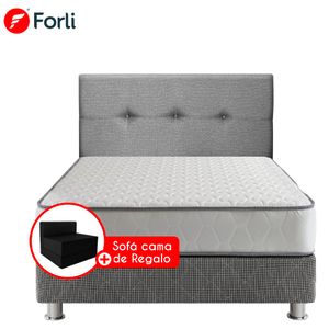Dormitorio FORLI Elegant 2 Plz + Sofá Cama + 2 Almohadas