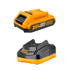 Lijadora Orbital 20v Incluye Cargador y Batería Ingco CSHSLI20141