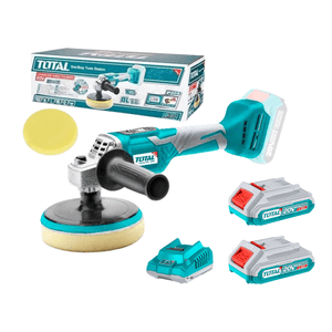 Pulidora Angular 20v + 2 Baterías y Cargador Total TAPLI2001-TFBCPK1222