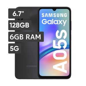 Smartphone SAMSUNG Galaxy A05S 6.7" 6GB 128GB 50MP + 2MP + 2MP Black
