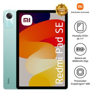 Tablet Xiaomi Redmi Pad SE 11" 4 GB RAM 128 GB Verde Menta