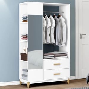 Armario Vestidor Las Vegas color Blanco 2 cajones TU MESITA