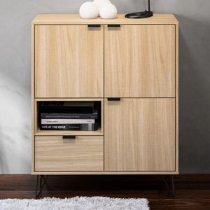 Aparador Moderno Cayma color Duna 3 puertas TU MESITA