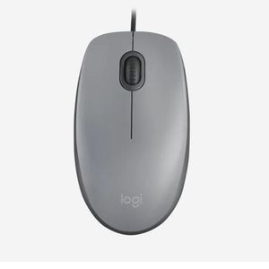 Mouse Logitech M110 Silent USB Gris