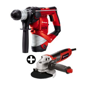 COMBO Einhell: Rotomartillo 900W TC-RH900 + Amoladora 4 1/2" 850w Tc-ag 125
