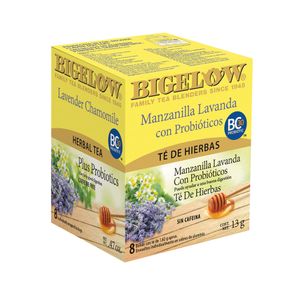 Infusión de Hierbas BIGELOW Manzanilla Caja 8un