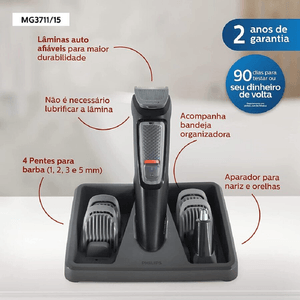 Afeitadora Philips  MG3711_15 Multigroom