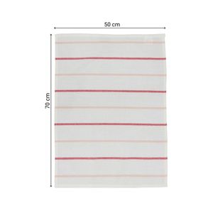 Set x 2 secadores Rayas horizontal 50x70cm Orange