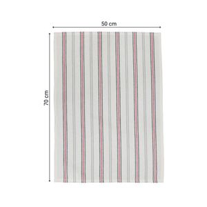 Set x 2 secadores Rayas vertical 50x70cm Orange