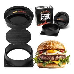 Elaborador de Hamburguesa Patty para Asar a La Parrilla Accesorios para Parrilla Tipo Bbq