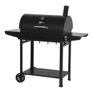 Cocina para Fiesta de Barbacoa Al Aire Libre con Área de Cocción de 627" Cuadradas Color Negro
