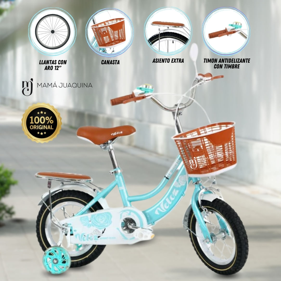 Bicycles Bicicleta Celeste Con Canasto BICICLETA RIPLEY HOME PARIS