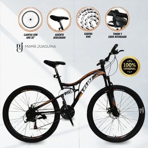 Bicicleta Deportiva Aro 26 Ascent Naranja