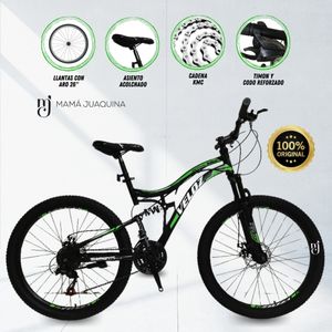 Bicicleta Deportiva Aro 26 Ascent Verde